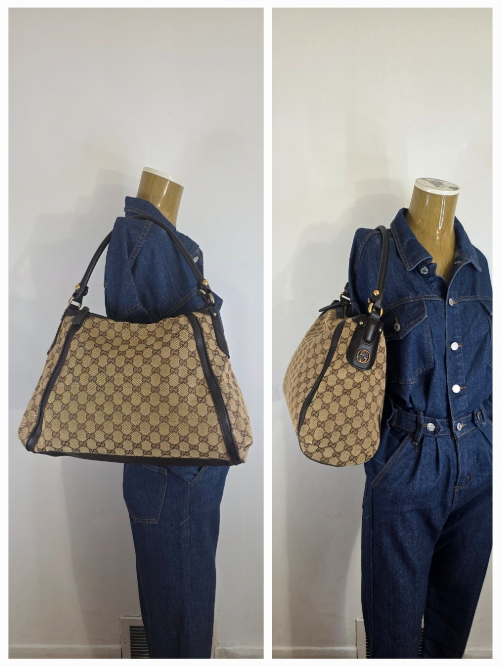 ✨️GUCCI GG Canvas Scarlett Hobo Bag